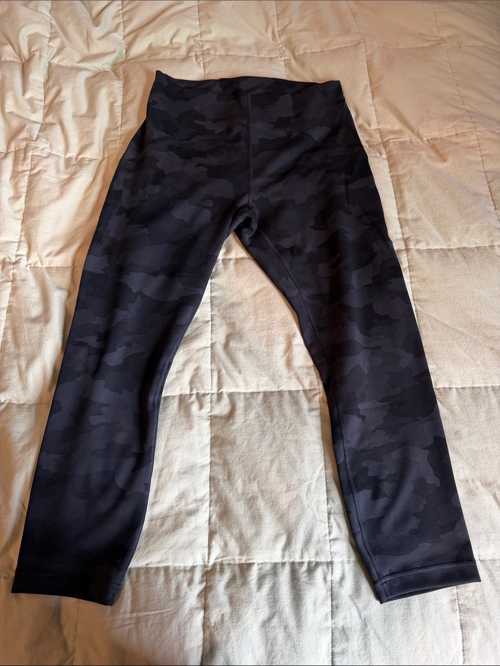 lululemon athletica Black Camo High-Rise Leggings